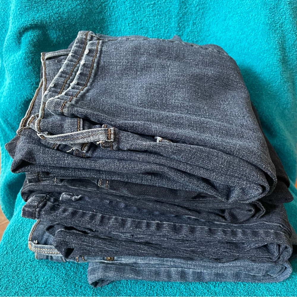 Blue Jeans - 5 Pair - Size 14 - Various Brands